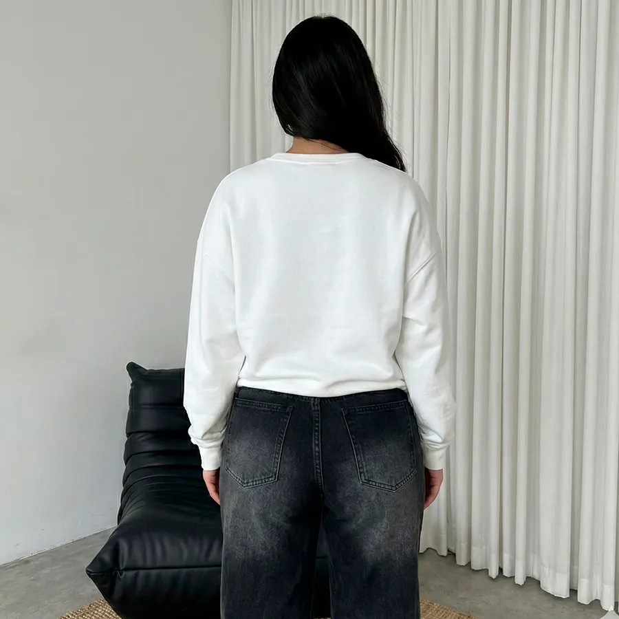 SUDADERAOVERSIZE 1 Pieza 7710